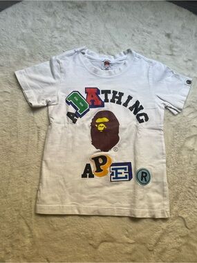 Bape Kids White tee